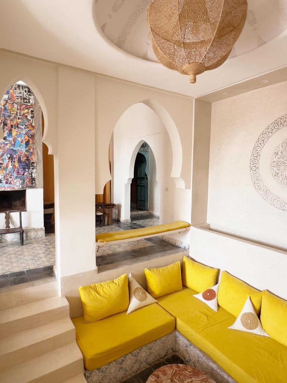 Riad Safran Ralya Douar Douar Bellouk Buitenkant foto